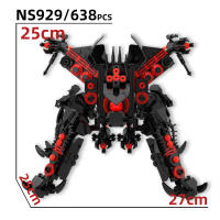 Bloques De Construcción Skibidi Toilet Drill Man Block Titans Speaker Man Clock Para Jóvenes De 14 Años O Más Plástico ABS Compatible Con Lego - details 14