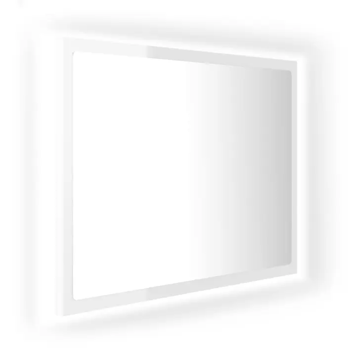 ¿Espejo D BA acrílico Blanc Brill 60x8,5x3 cm - 1
