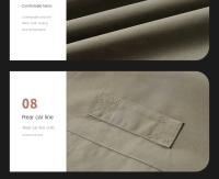 Chaleco De Verano Para Hombre Chaleco Sin Mangas Táctico Impermeable Para Caza Pesca Camping Con Bolsillos Y Cola De Caballo Casual - details 25