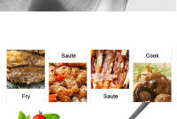 Sartén De Acero Inoxidable 304 Para Freír Carne Eco-amigable Sin Revestimiento Apto Para Fogón Y Cocina Inducción 28/30cm - details 7