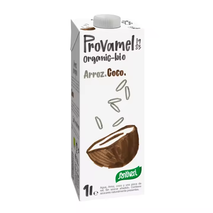 Provamel Bebida Vegetal De Arroz-Coco 1Lt. Bio - 1