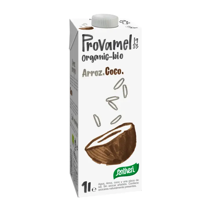 Provamel Bebida Vegetal De Arroz-Coco 1Lt. Bio - 1