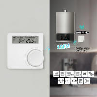 Termostato Inalámbrico Para Boilero Opentherm RF868 Termostato De Temperatura Controlable Programable Para Habitación Batería Certificación CE RoHS Origen China - details 1
