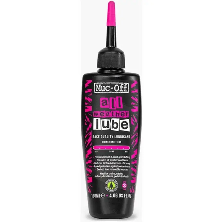 Muc-Off Lubricante Clima Seco y Humedo 120 ml All - 1