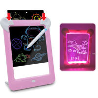 Tablet De Dibujo Magicpad Para Niños Tablero De Espejo LED Para Dibujar Y Escribir Juguete Educativo De Plástico Sin Batería Apto Para Edades 3-12 - details 5