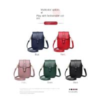 Bolso De Hombro Para Mujer Mini Multifuncional De Cuero Sintético Microfibra Estilo Fashion Cierre Hasp Múltiples Usos Para Teléfono Móvil Deporte - details 0