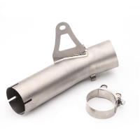 Muffler De Acero Inoxidable Modificado Para Motocicleta S1000RR 2009-2016 Tubo De Escape De 60mm Pieza Individual - details 0