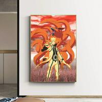 Kit De Pintura Diamante Naruto Anime 5D DIY Mosaico De Bordado Cuadrado Para Decoración Del Hogar Patrón De Imagenes Nuevos 2024 - details 3