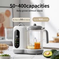 Procesador de alimentos para bebés, vaporizador de alimentos para bebés | 1000ml, 3 velocidades, ultra silencioso | Ideal para purés y lactancia básica - details 8
