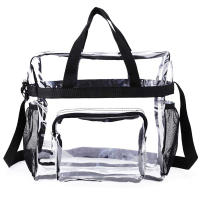 Bolso De Hombro Portátil Para Mujer Transparente De PVC Gran Capacidad Bolsa De Mano Cruzada Estilo Satchel Bolsa De Compras - details 2