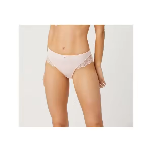 Ysabel Mora Braga midi algodón encaje floral - 1