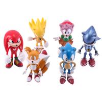 Juego De 18 Piezas Mini Sonic Figuras De Acción De 5-7cm PVC Elegante Echado Espinilla Sombra Modelo De Muñeca Para Niños Regalo De Cumpleaños - details 2