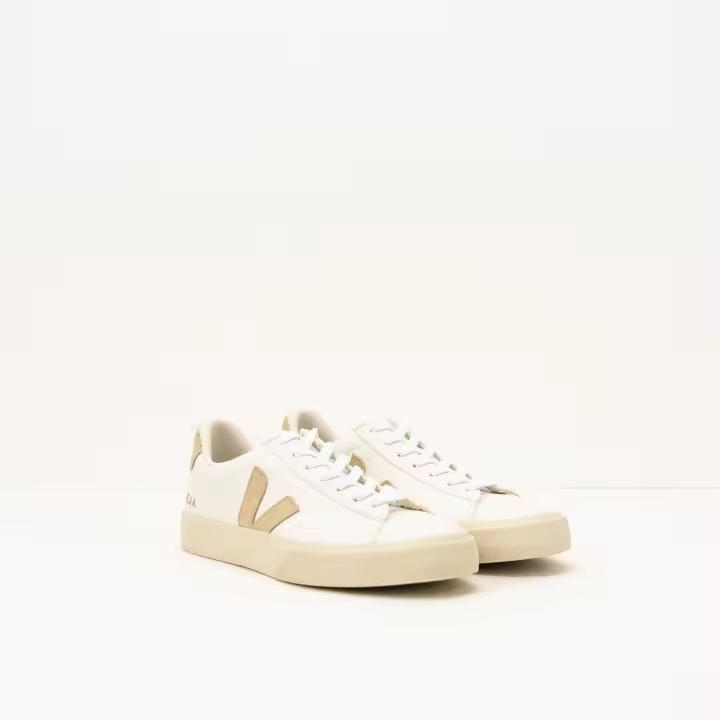 ZAPATILLA - VEJA - CAMPO CHROMEFREE LEATHER EXTRA WHITE ALMOND CP0502920A VEJA ZAPATILLAS - 1