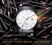 Reloj De Pulsera Masculino CURREN De Moda Simple Con Correa De Acero Inoxidable Resistente Al Agua Calendario Y Estilo De Negocios - details 0
