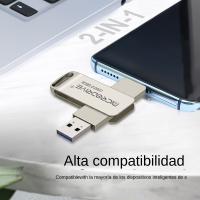 Pendrive USB 3.0 Tipo C 128GB 64GB MicroDrive Para Teléfono Y PC Regalo Flash Disk Stick De Alta Velocidad Compatible Con Windows Y Android - details 3