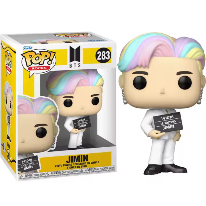 Funko Pop Rocks Bts: Butter - Jimin-Figura de Vinilo Coleccionable - Idea de Regalo- Mercancia Oficial - Juguetes para Niños y Adultos - Movies Fans - Muñeco para Coleccionistas y Exposición - 1