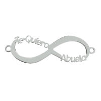 Pulsera infinito Te Quiero Abuela de Plata de 1ª Ley - Regalos para Abuela Plata de Ley - - details 2