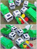 Juego De 4 Piezas Camiones De Construcción Y Limpieza De La Ciudad Para Niños Juguetes Educativos De Vehículos Modelo De Camión Regalo - details 9