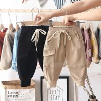 Nuevos Pantalones De Cargo Para Niños 2-6 Años Estilo Casual Deportivo Pantalones Solids Para Niños Tallas 2-8 Años Ropa Infantil - details 5