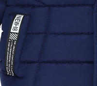 Chaqueta De Algodón Grueso Para Niños Con Cara Sonriente Cartoon Resistentes Al Viento Y Calientes Con Capucha Moda Invierno Cierre De Cremallera Estilo Europeo Y Americano Talla Regular - details 7