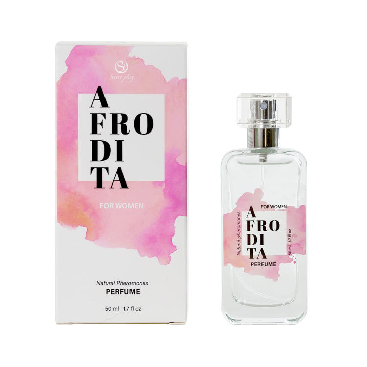 AFRODITA - Perfume Spray con Feromonas Caramelo dulce con esencia de Rosas Secret Play 50 ml — oferta en Miravia