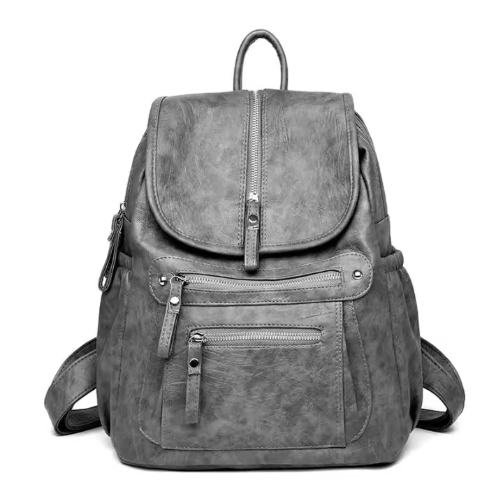 Bolso de mujer informal de moda de estilo coreano, bolso escolar de gran capacidad, mochila de viaje individual - 1