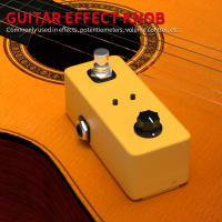 DAIERBUMP 10PCS Botones De Potencia De Guitarra Estilo MXR De Color Negro Con Inserto De Latón Para Pedales De Efectos De Guitarra - details 3
