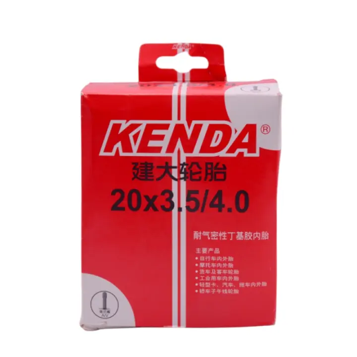 Tubos De Bicicleta Gruesa KENDA Para Electric Fat Bike Snow Beach 20/26x3.5-4.0 Pulgadas Material De Goma Origien China - 1