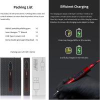 DSPIAE ES-P Sander Pen De Terciopelo Discos De Arena Pre-Cortados Abrazaderas Abrasivas Para Uso Con Pluma Eléctrica Portátil 4.2V 10W Herramienta Manual Para Carpintería - details 9