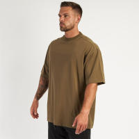 Camiseta Casual Para Hombre Algodón Manga Corta Verano Fitness Running Deporte Entrenamiento Camiseta Sólida Top Maletero - details 20