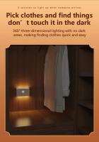 Lámpara De Pared Con Sensor De Movimiento LED Recargable Por USB Para Iluminación Nocturna En Dormitorio Pasillo Armario Cocina - details 7