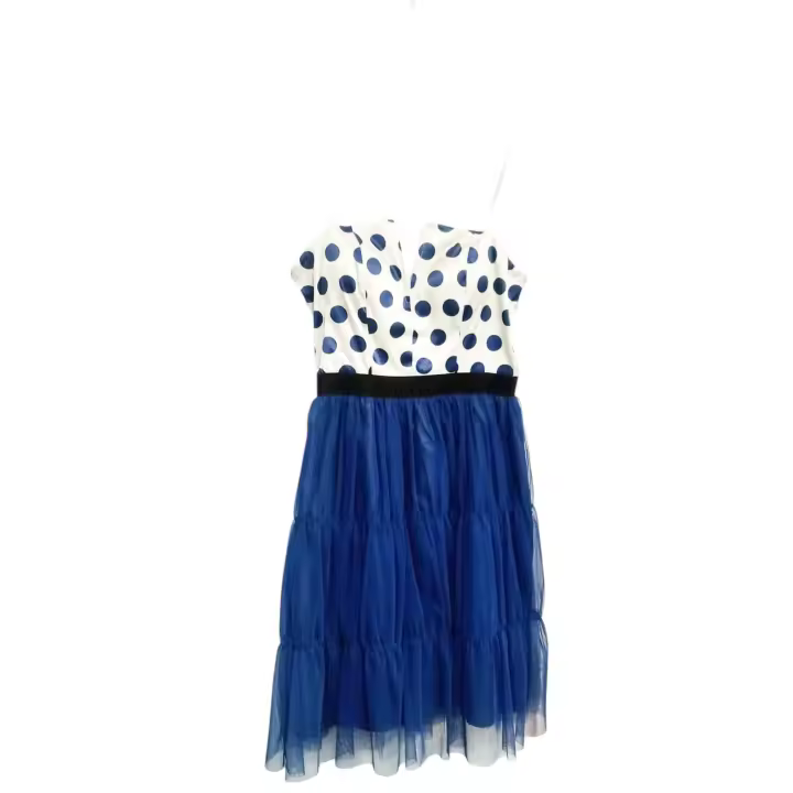 Rinascimento Vestido para mujer topos talla L,96%algodon,4%elastan - 1