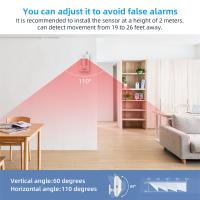Detector De Alarma De Movimiento PIR Inalámbrico KERUI Para GSM WIFI W181 W202 Sistema De Seguridad Antirrobo Para El Hogar - details 2