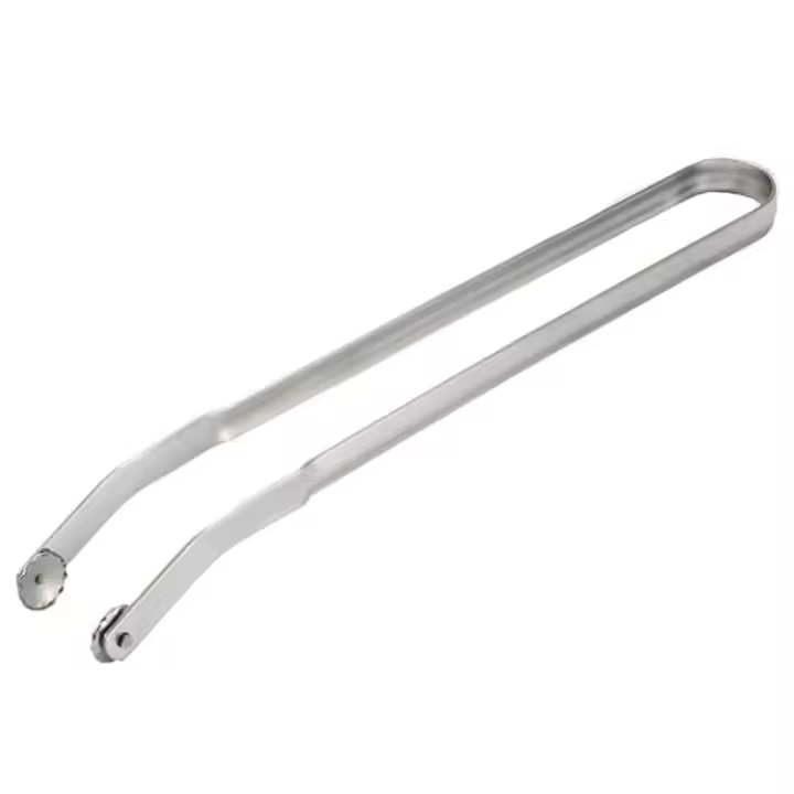 Porcheddu pinzas para Cocinar Salchichas para barbacoa de 15 pulgadas, pinzas para Cocinar para barbacoa de Maple inoxidable, pinzas de cocina con mango Largo para voltear Tocino, filetes, Carnes y verduras, pinzas para Cocinar multiusos (2 piezas) - 1