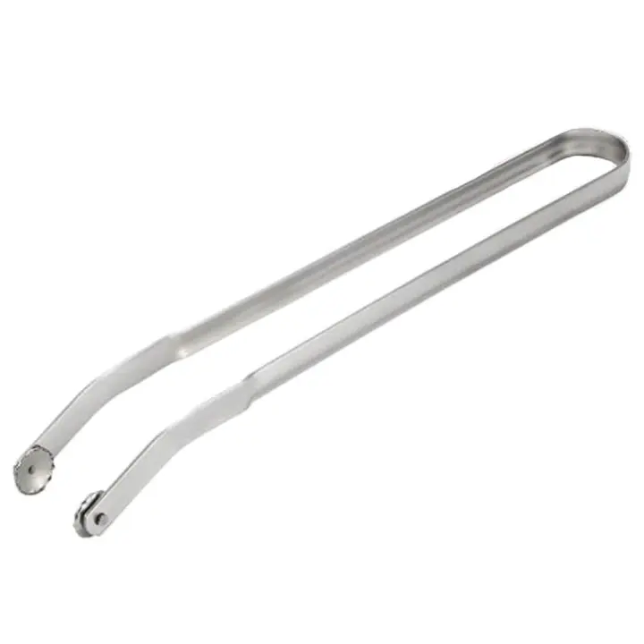 Pinzas para cocinar salchichas para barbacoa de 15 pulgadas, pinzas para cocinar para barbacoa de acero inoxidable, pinzas de cocina con mango largo para voltear tocino, filetes, carnes y verduras, pinzas para cocinar multiusos (2 piezas) - 1