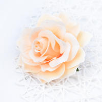 Rosa De Seda Alta Calidad 10CM Para Decoración De Casamiento Hogar Navidad Accesorios De Boda Flores Artificiales DIY Broche - details 9