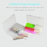 134 herramientas de bordado de diamantes, kit de accesorios de pintura de diamantes con caja de almacenamiento de diamantes, puntada rápida, pegamento, placa de diamante y etiqueta para manualidades de bricolaje - details 2