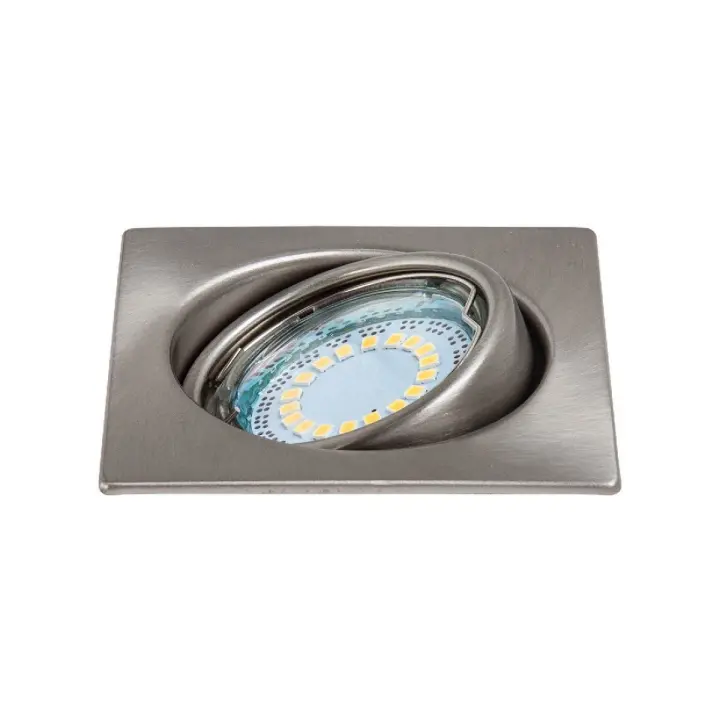 Foco Juls, Metal, Plata, 8,3x8,3x1 cm - 1