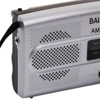 Mini Radio AM FM Con Antena Telescópica Altavoz Operado Por Batería Portátil Mejor Recibimiento Para Hogar De Ancianos - details 8