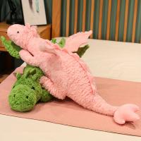Juguete De Peluche De Dinosaurio Con Dos Colores Diferentes Dragón Volador Juguete Suave Para Regalos De Cumpleaños Para Amigos Adecuado Para Valentine's Day - details 2