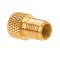 Adaptador De Válvula De Bicicleta 50-5PCS F/V a A/V Convertidor De Válvula De Cobre Presta a Schrader Accesorios De Neumáticos Para Bicicletas - details 8