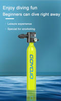 Mini Tanque De Scuba Equipamiento De Natación Buceo Cilindro Inflador 0.5L Tanque De Oxígeno Al Aire Libre 5-10 Minutos Para Pesca Submarina - details 2