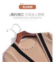 Vestido Plisado Estilo Miyake Para Mujer Nueva 2025 Color Sólido Falso Dos Piezas Cuello Redondo Manga Larga Talla Grande Suelta Falda Plisada - details 3