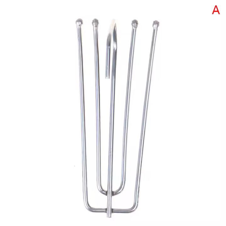 50Pcs Anillos De Cortina De Metal Anti-óxido Clip De Tela Para Cortina Accesorios De Cortina Modernos Tipo De Anillo De Cortina - 1