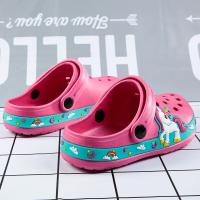 Nuevos Zapatos De Jardín Para Niños Con Diseño De Unicornio Y Dinosaurio Sandalias Planas De Playa Antideslizantes Transpirables Para Verano Talla Ajustable Para Edad 3-6 Años - details 11