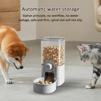 Cacerola Automática Para Mascotas 1.2L Alimentador Para Perros Gatos Conejos Recipiente De Alimentos Colgante Para Pequeños Puppy - details 3