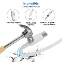 Cable De Carga Rápida Tipo C 1m-2m 60W USB C a Tipo C Para iPhone 16 15 pro Max Xiaomi Cable De Datos Super Rápido Para Teléfonos Móviles - details 3