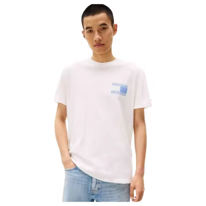 Camiseta de Manga Corta Tommy Jeans  para hombre en color blanco - 1