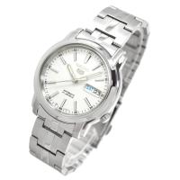 reloj automático unisex Seiko 5 SNKL75K1 38mm 7S26 30m WR correa de acero - details 1