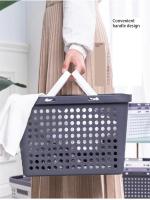 Cesta De Compras Portátil Supermercado Cesta De Alimentos Cesta De Almacenamiento Para Baño Cesta De Panadería Cesta De Almacenamiento Versátil - details 4